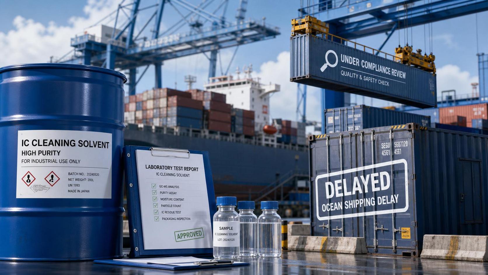 SEMI Flags 18-22 Week Delays for IC Cleaning Solvents