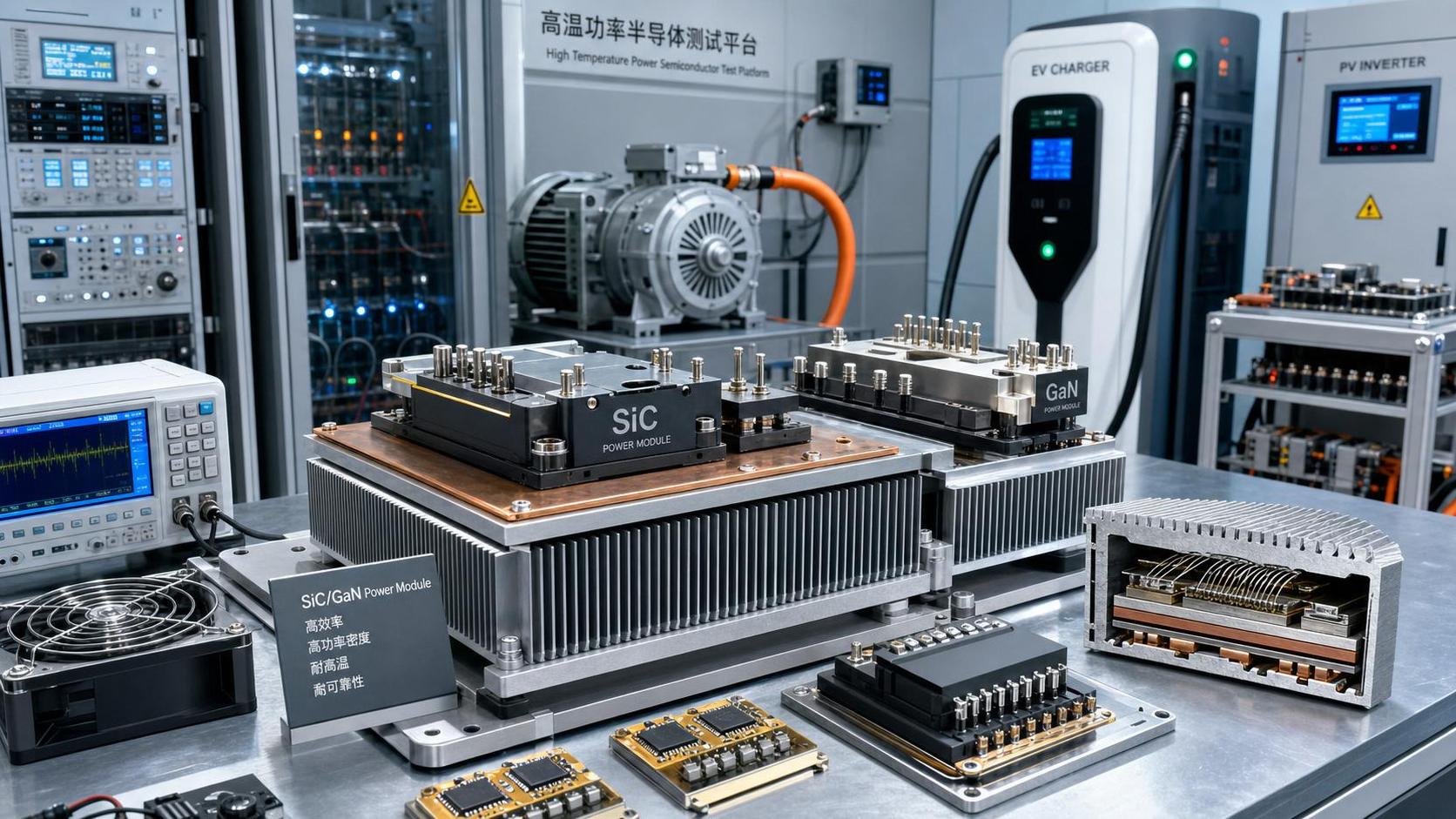 High Temperature Power Semiconductors: Performance Limits That Matter