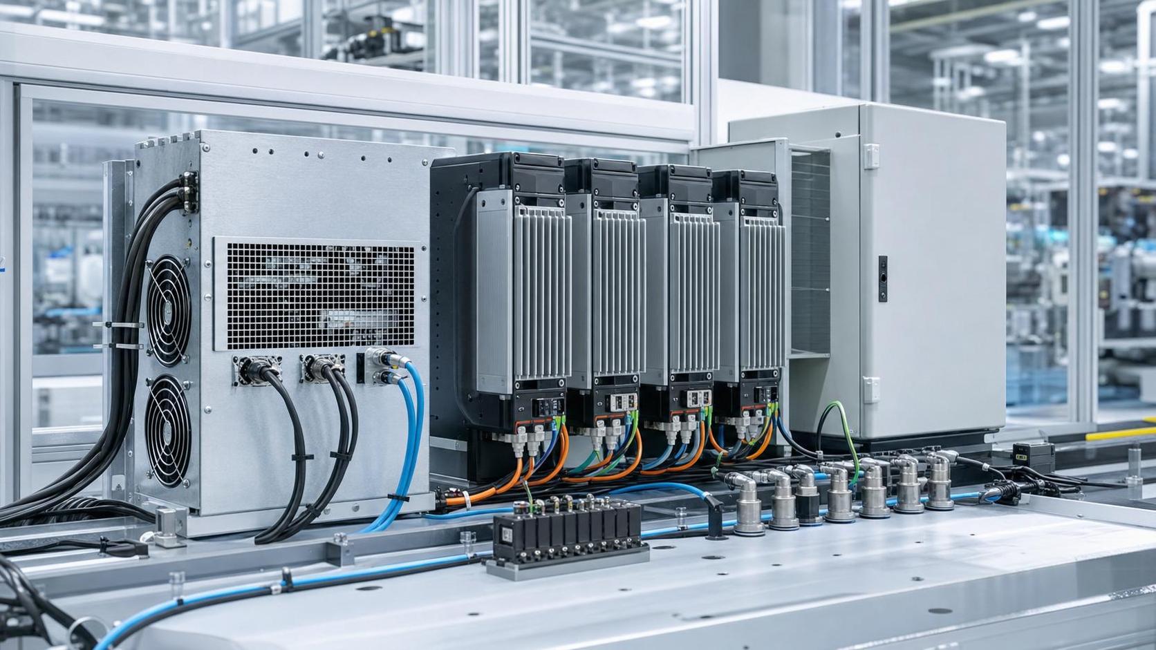 High Efficiency Industrial Power Conversion for Lower Heat and Downtime