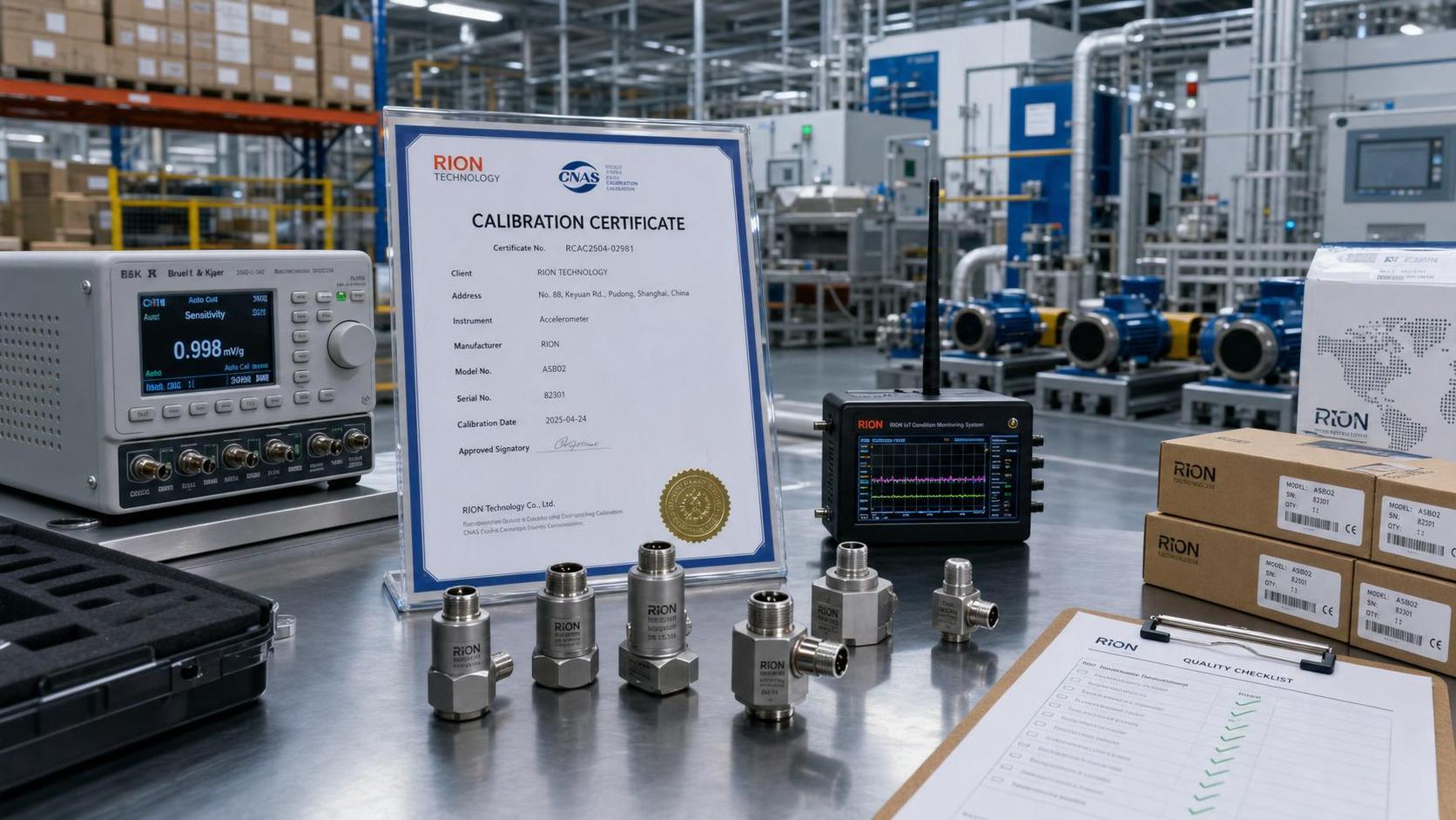 Korea Requires KRISS Calibration for Industrial MEMS Accelerometers