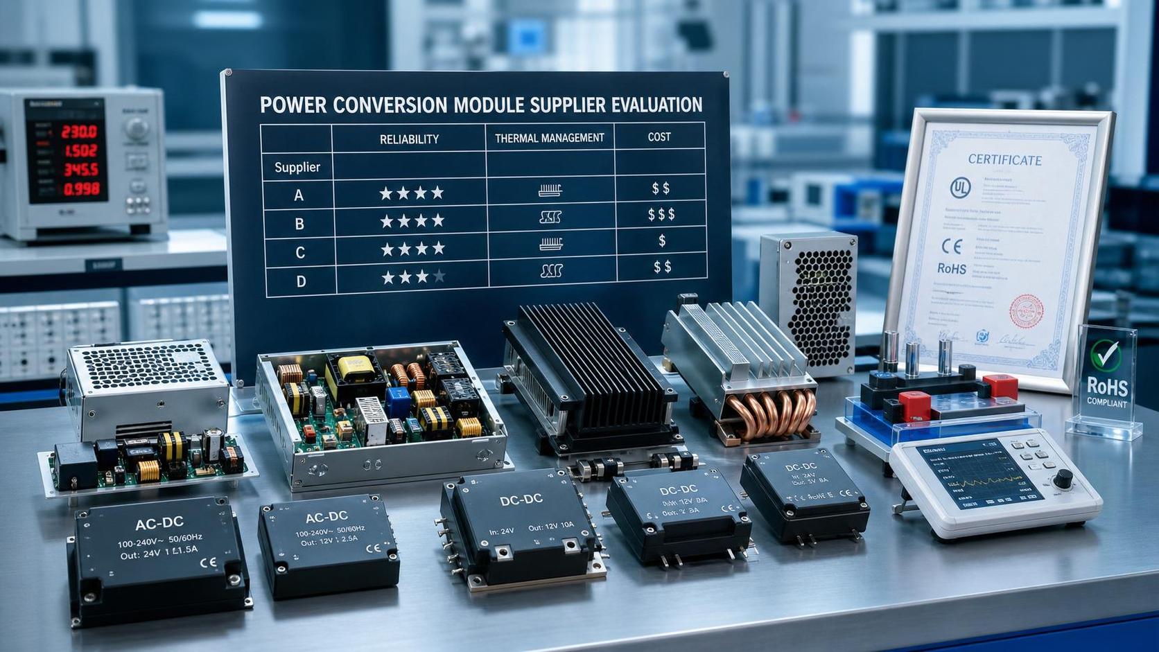 How to Evaluate a Power Conversion Modules Supplier for Reliability and Cost