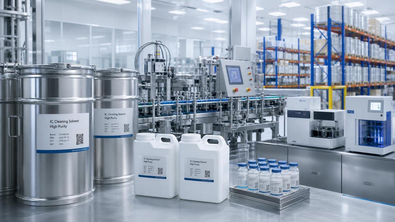How to Evaluate an IC Cleaning Solvents Distributor for Purity and Supply Reliability