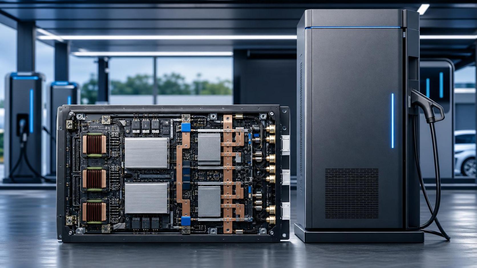 How Silicon Carbide Devices Improve Efficiency and Thermal Performance in EV Charging Systems