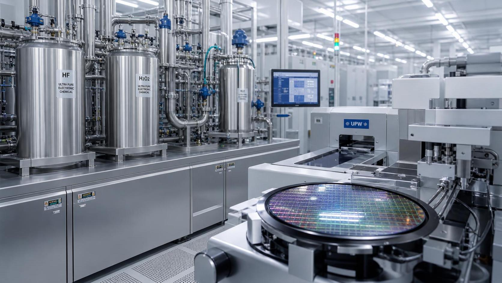 How Electronic Chemicals Affect Yield, Purity, and Process Stability in Chip Manufacturing