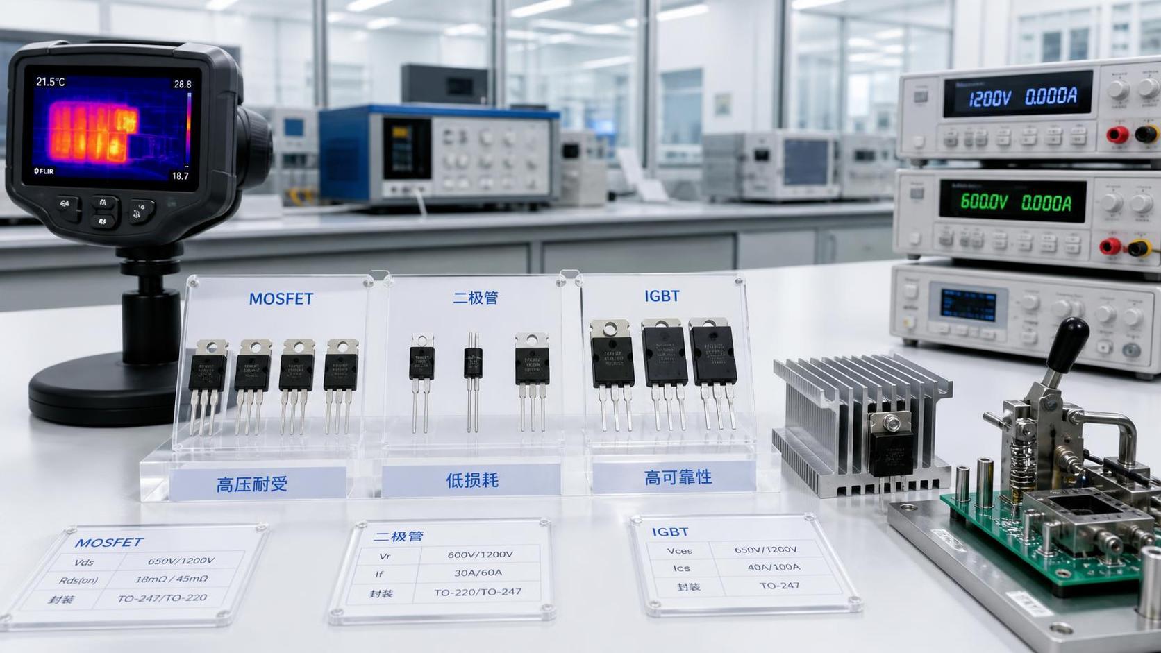 How to Evaluate Discrete Semiconductor Components for Voltage, Heat, and Reliability