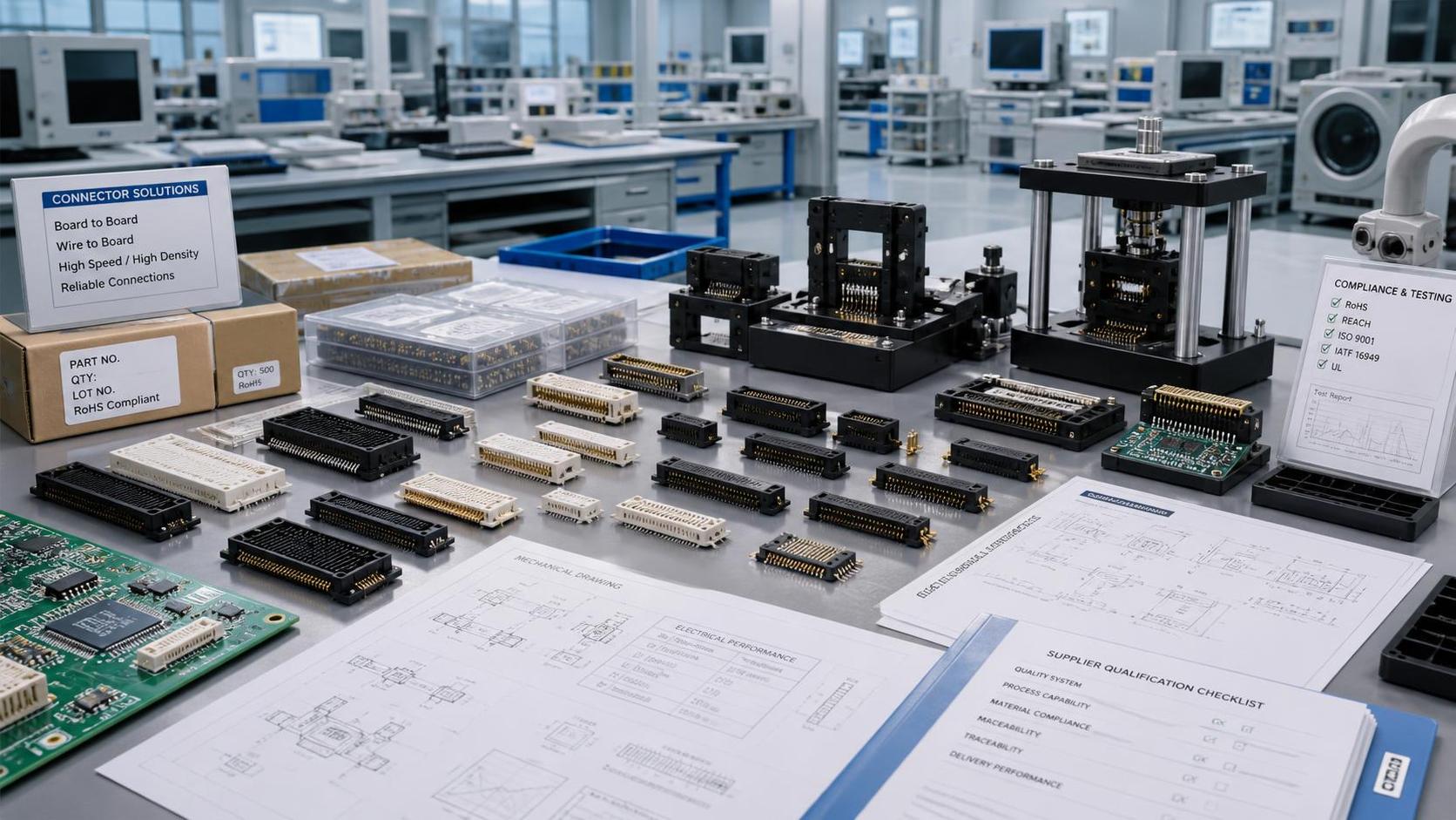 How to evaluate connector resources for electronics industry sourcing