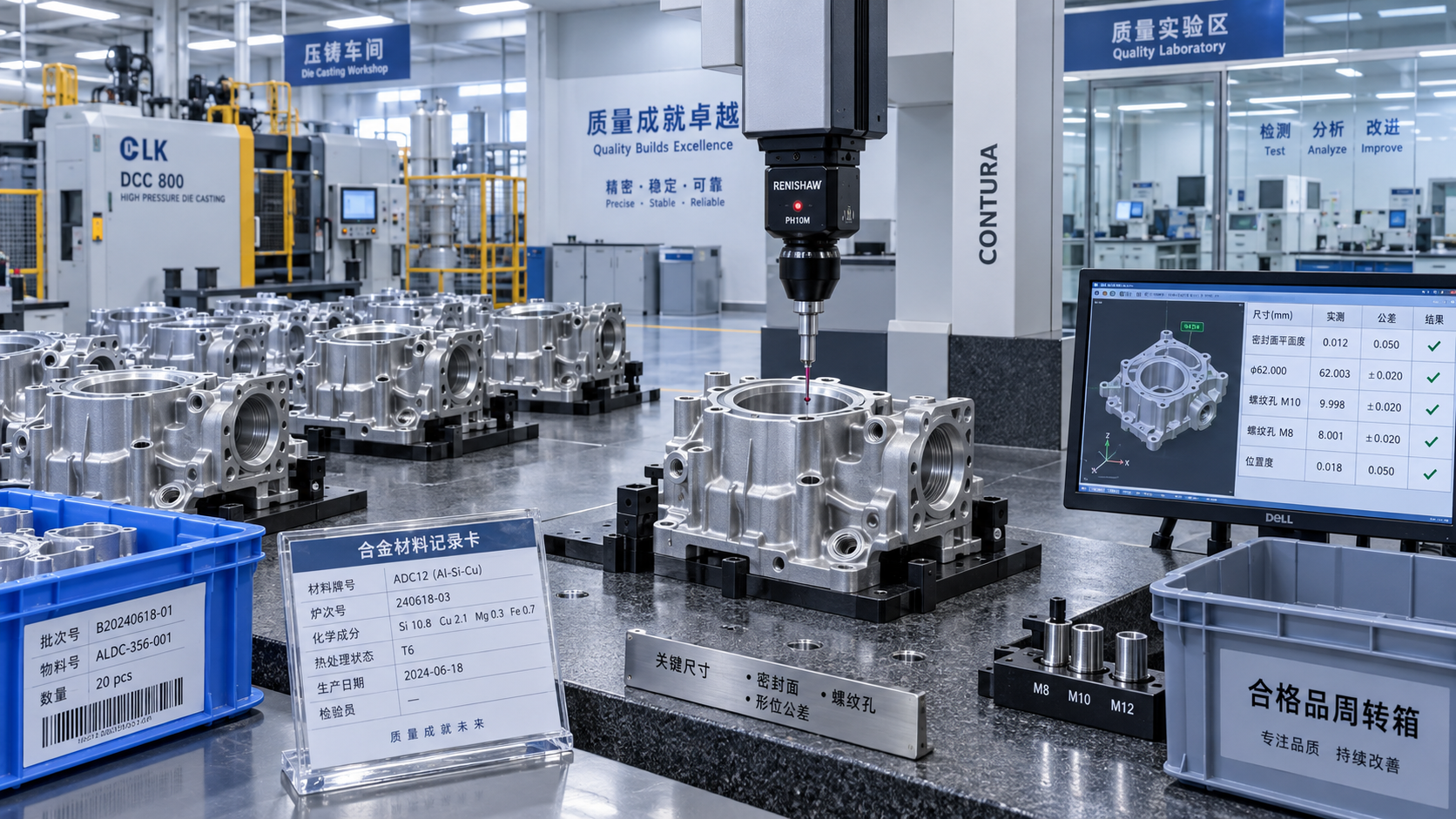 How to verify quality controls at a die casting parts supplier in China
