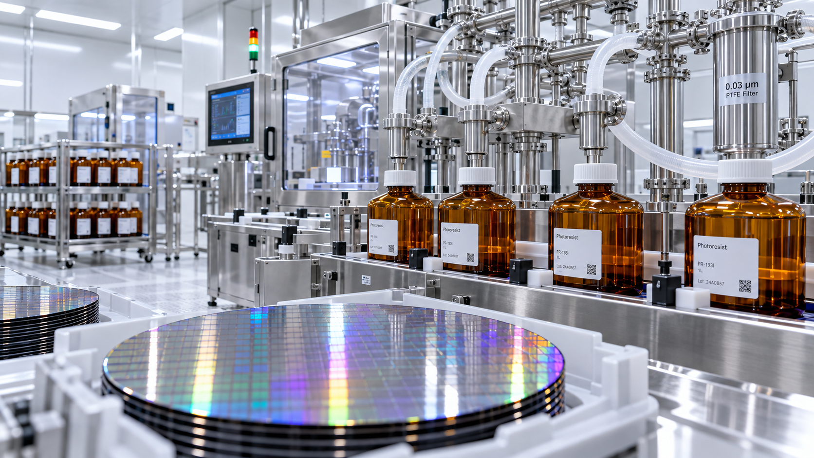 How to qualify a semiconductor photoresist supplier for KrF/ArF production