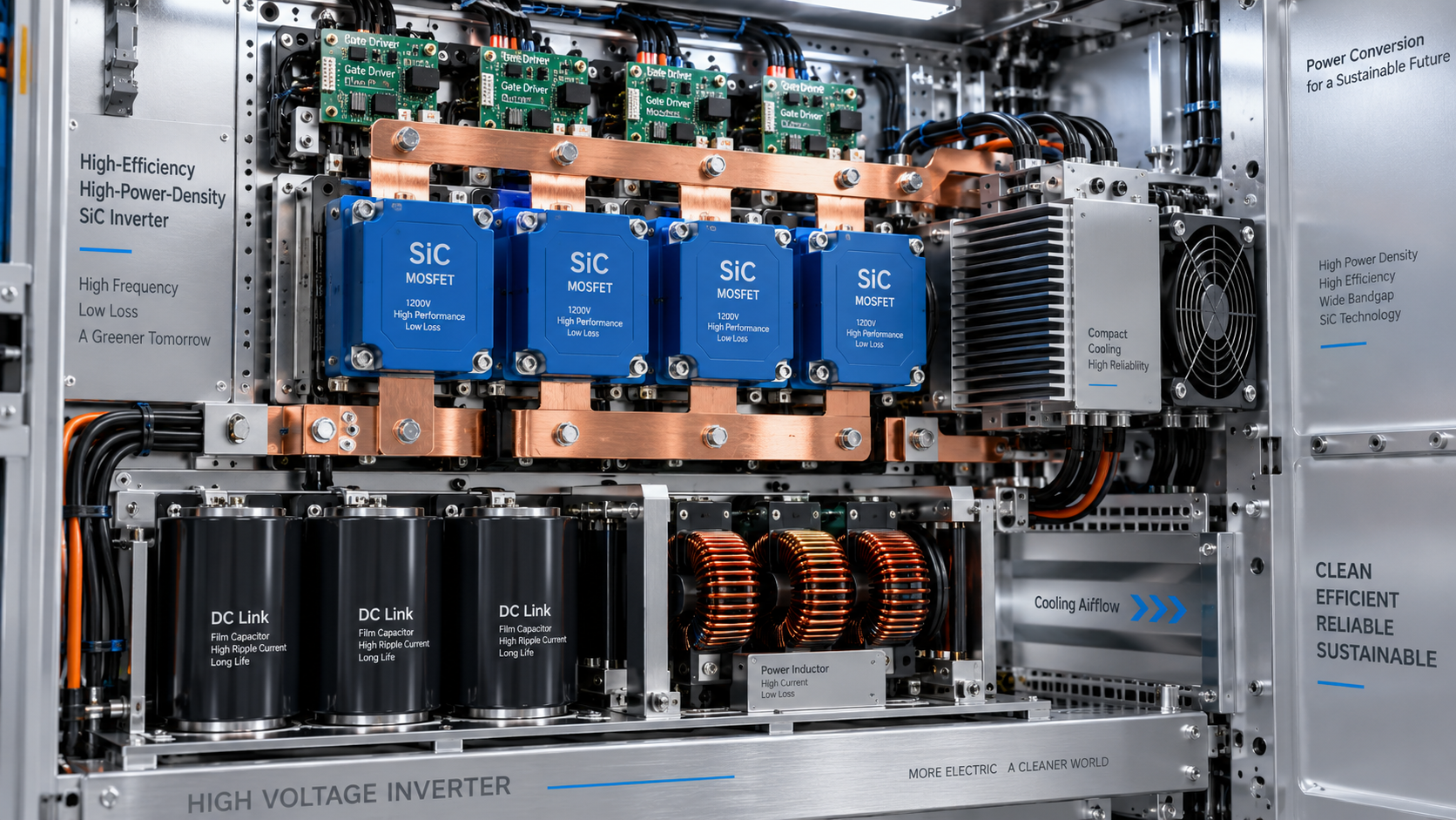 When do SiC MOSFET benefits justify the higher device cost?