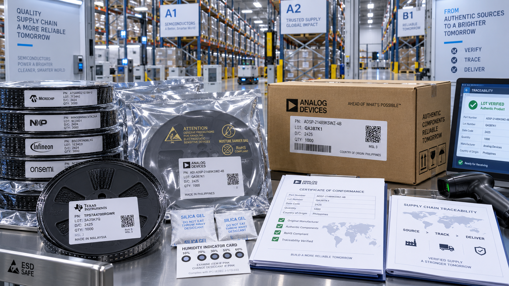 What to verify before choosing semiconductor distributors in North America