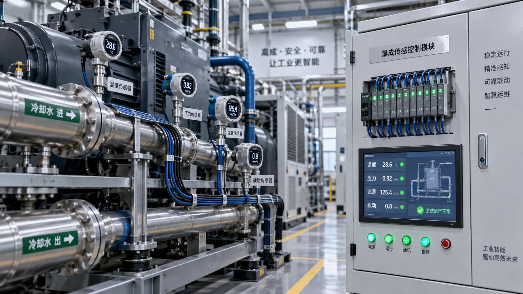 When do integrated sensor systems reduce commissioning risks?