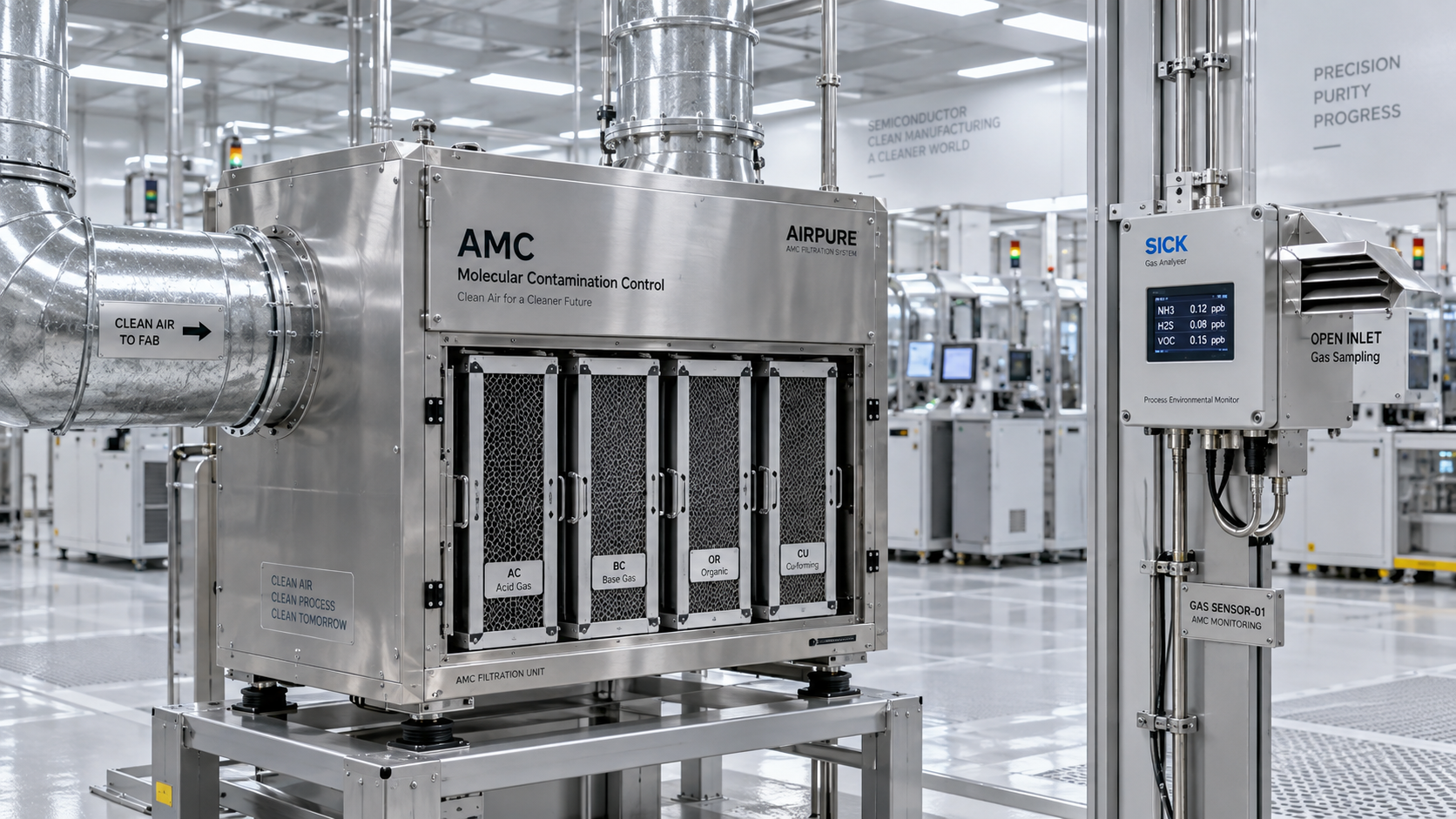 How Can AMC Filtration Systems Prevent Gas Sensor Contamination?