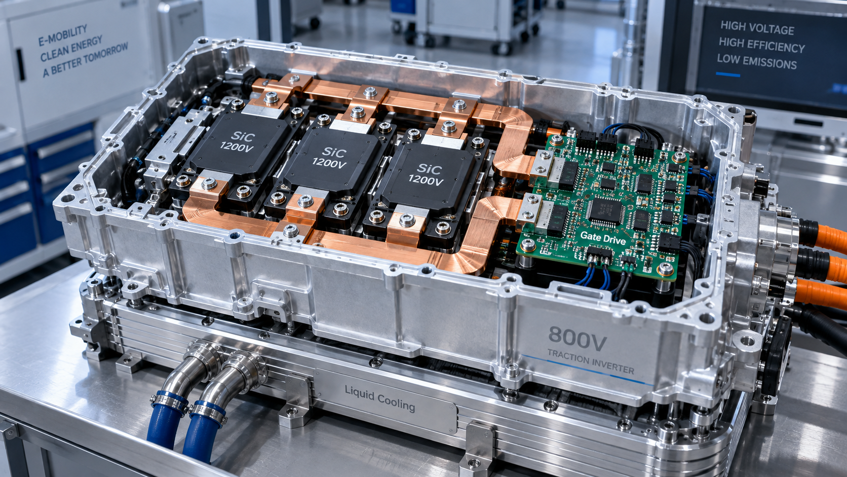 How to select 1200 V SiC MOSFETs for 800 V EV traction inverters