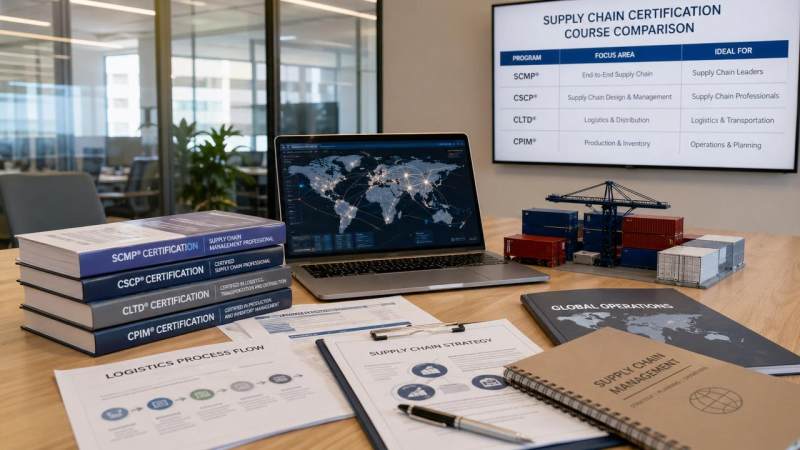 How to Compare Supply Chain Management Certification Programs