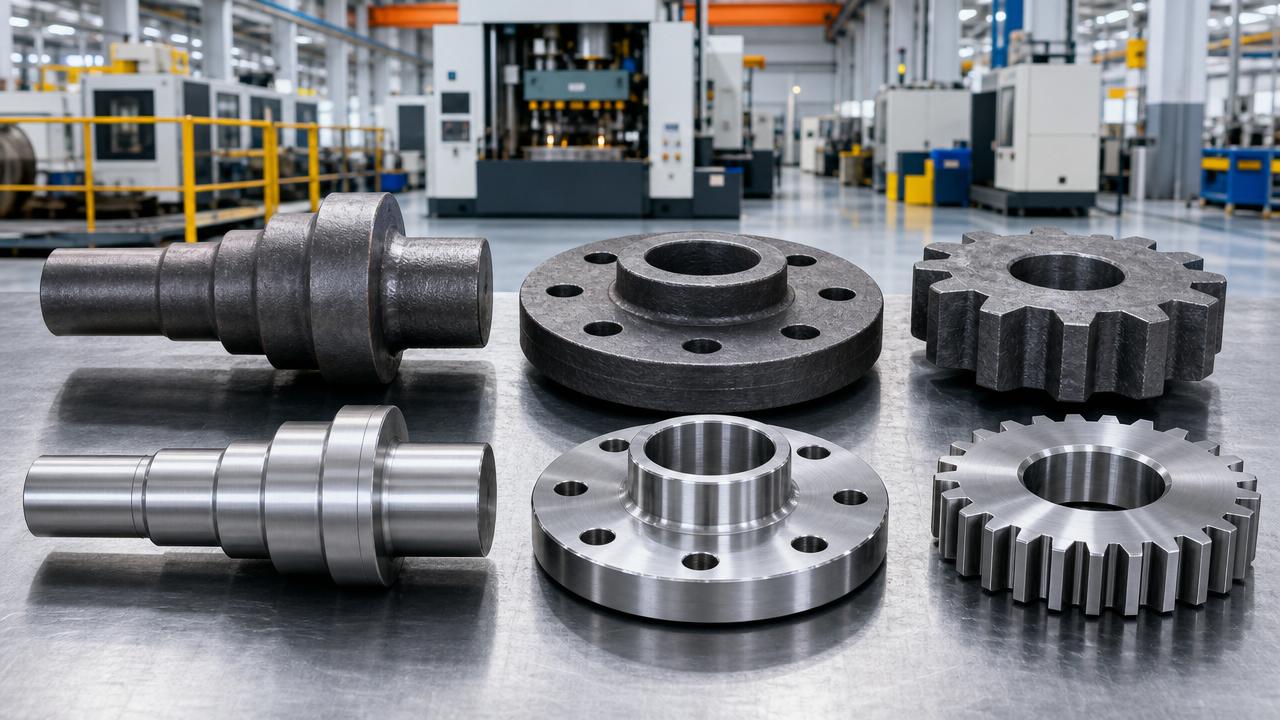 Steel Forging High Strength Components: When Forging Beats Machining