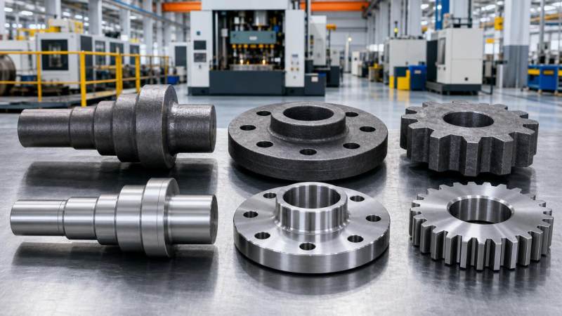Steel Forging High Strength Components: When Forging Beats Machining