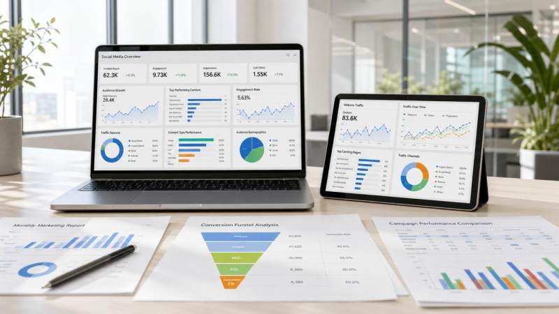 Marketing Analytics for Social Media: Which Reports Actually Improve Content Performance