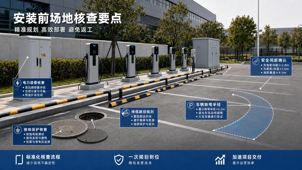 EV Charging Stations Quick Installation Guide: Site Checks That Prevent Rework