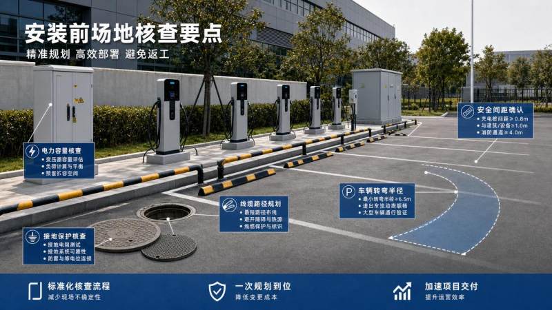 EV Charging Stations Quick Installation Guide: Site Checks That Prevent Rework