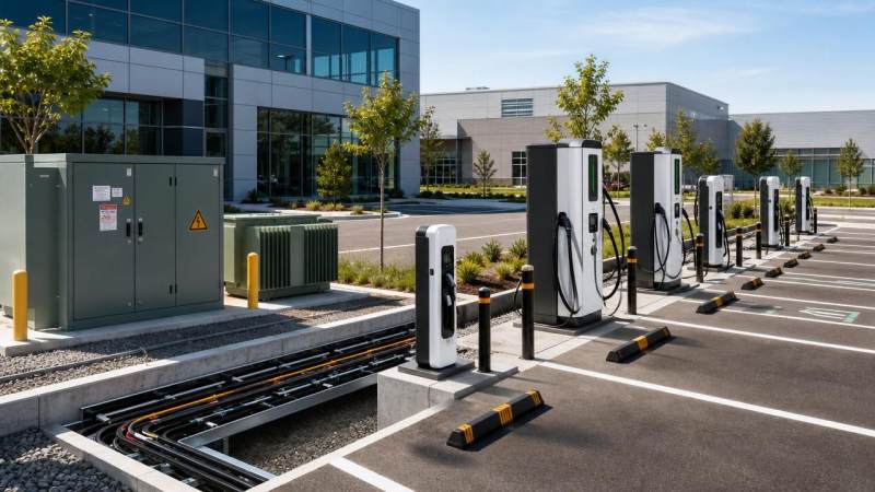 EV Charging Stations Commercial Installation: Cost Factors That Add Up Fast