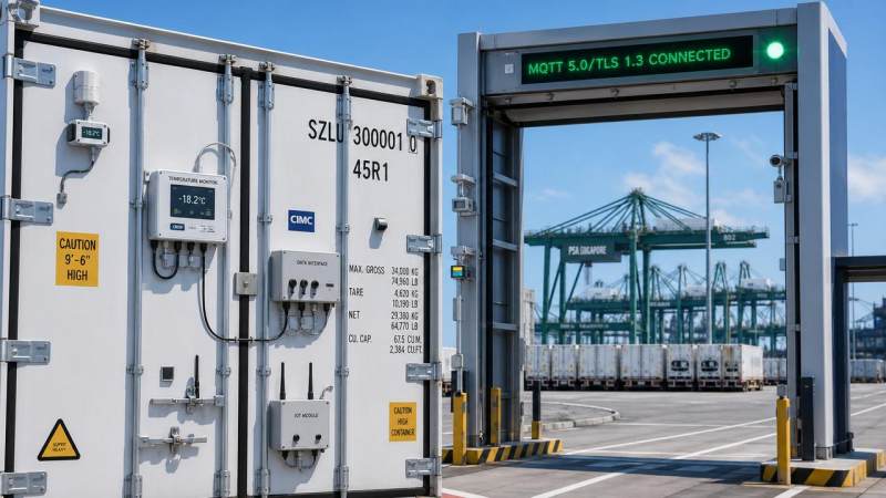 PSA Singapore Launches IoT Cold Chain Gate with MQTT 5.0/TLS 1.3 Requirement