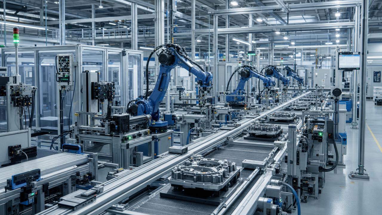 Industrial Automation in Smart Factories: What Improves Output