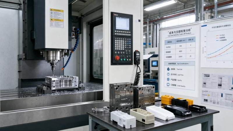 Rapid Tooling vs CNC: Cost and Lead Time Tradeoffs