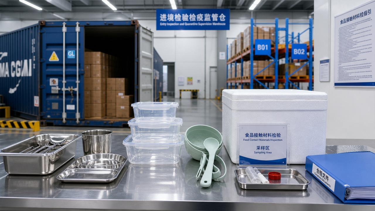 China to Check Imported Food-Contact Goods