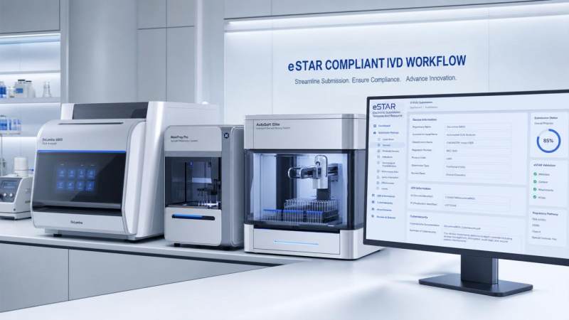 FDA Requires eSTAR for 510(k) Lab Systems Filings