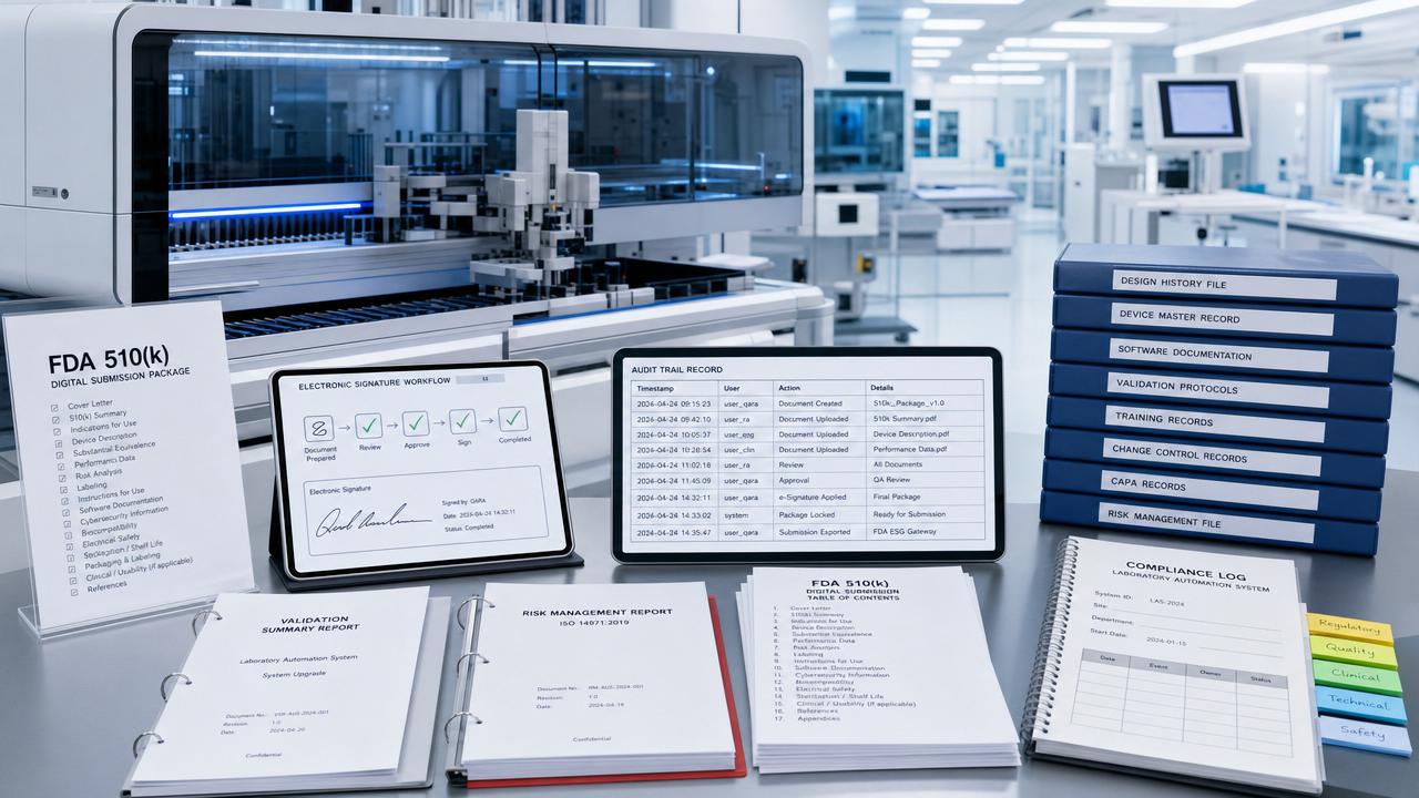FDA Mandates Digital 510(k) Filing for Lab Systems