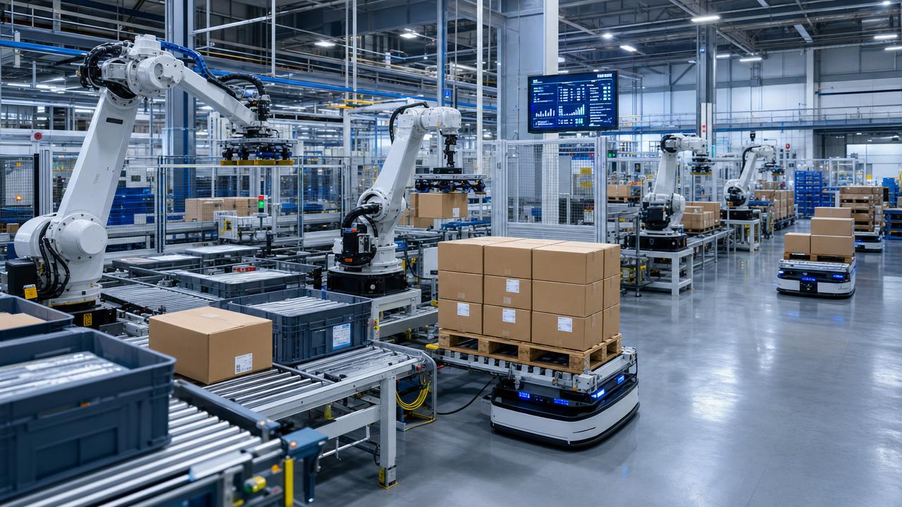 Industrial Robotics for Material Handling: Key ROI Factors in 2026