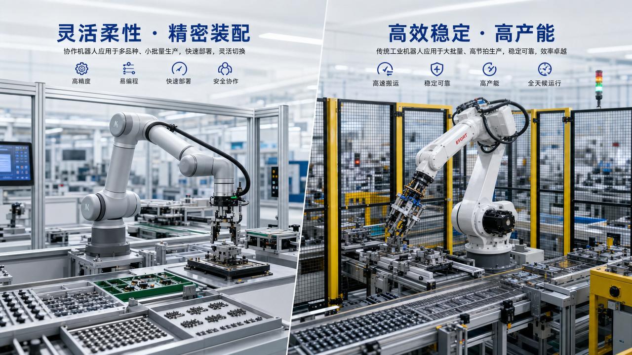 Collaborative Robots vs Traditional Robots for Small-Line Automation