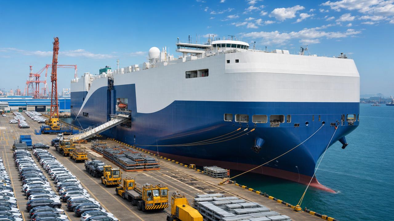 K Line Orders Four LNG Dual-Fuel Car Carriers in China