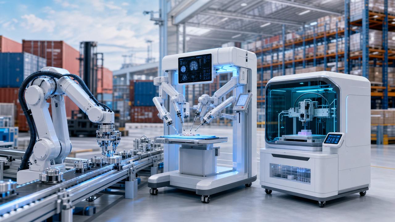 China Trade Rises 15.3% as Robotics, MedTech Exports Lead