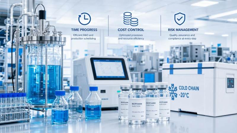 Biopharmaceutical Development: Key Risks, Timelines, and Cost Drivers