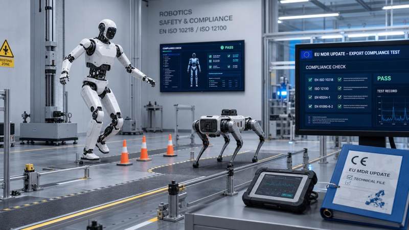 EU Updates CE Machinery Guide for Embodied Robots