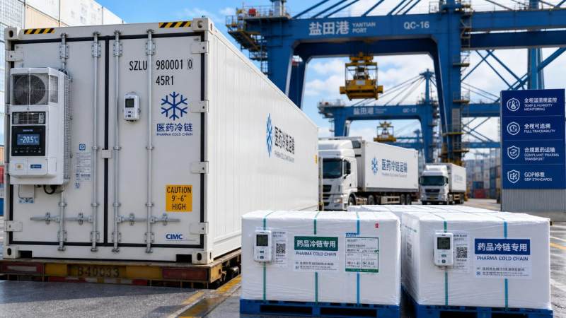 Yantian Port Links Pharma Cold-Chain Data to EMA