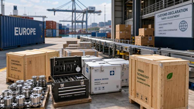 EU-US Trade Bill Advances, Easing Tariffs on U.S. Exports to Europe