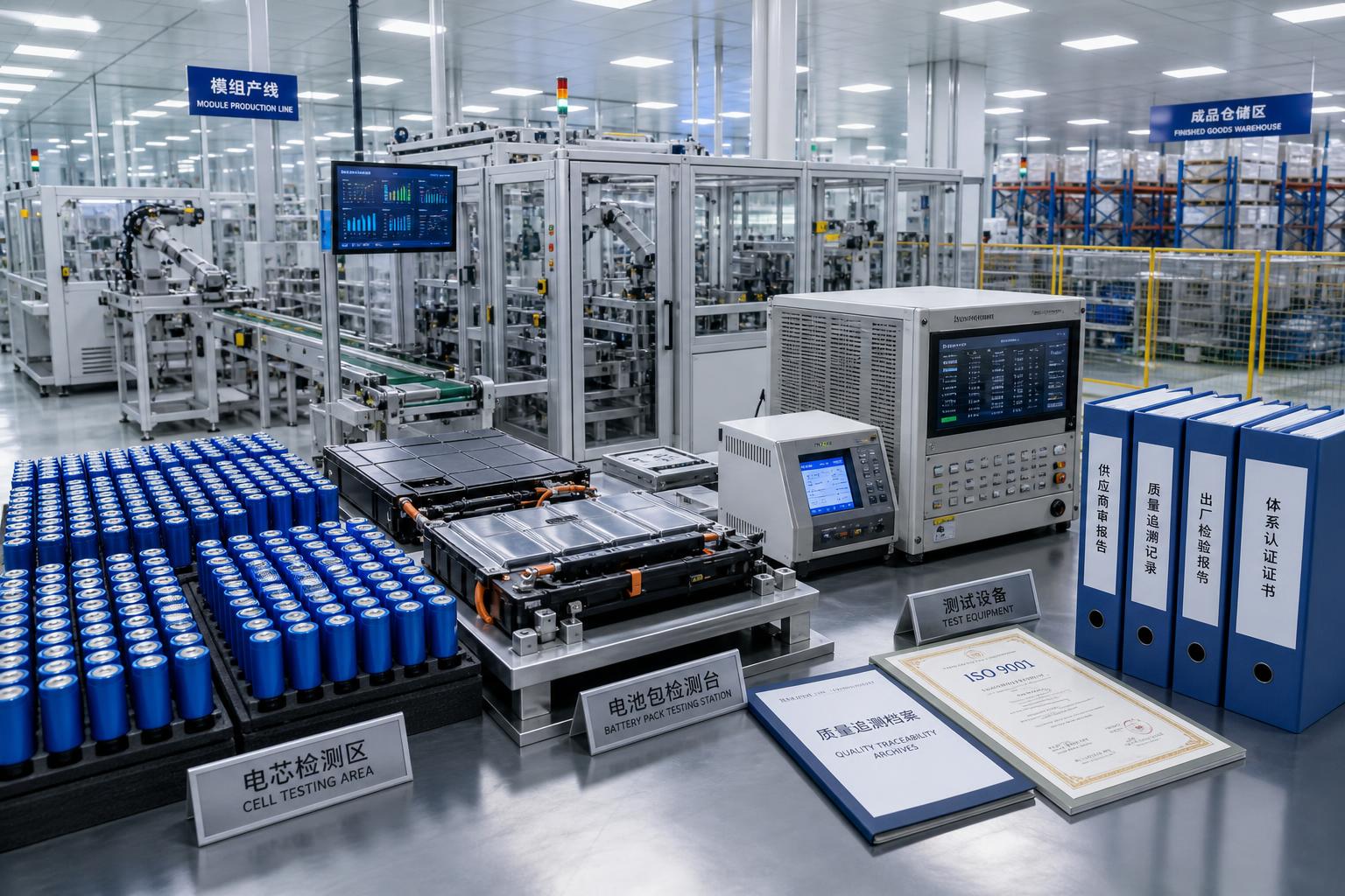 How to Vet a Lithium Ion Battery Manufacturer in China