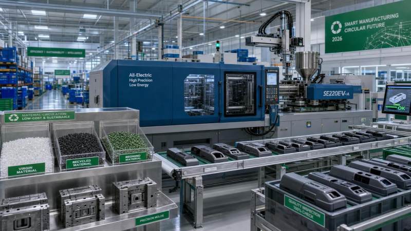 Plastic Injection Molding Trends in 2026: Cost, Speed, and Material Shifts