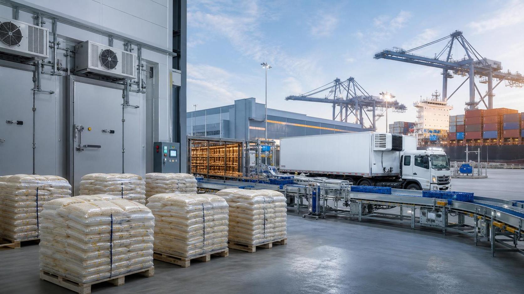 India’s 20% Parboiled Rice Export Tax Lifts Cold-Chain Demand
