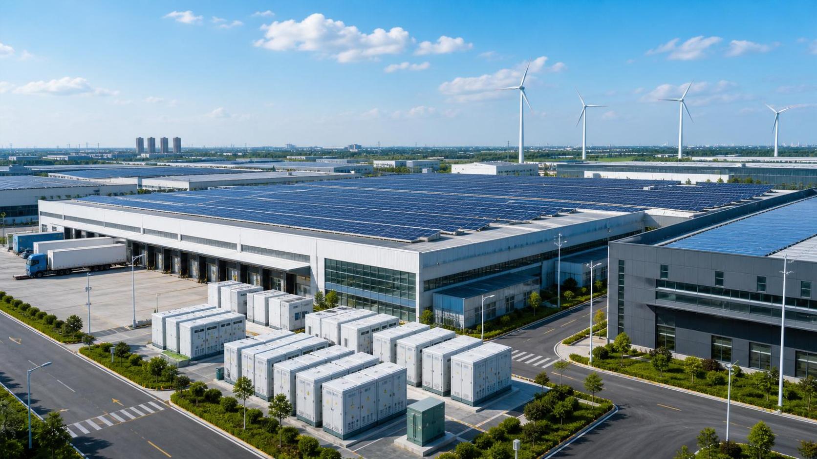 How Renewable Energy Systems for Industry Cut Peak Energy Costs