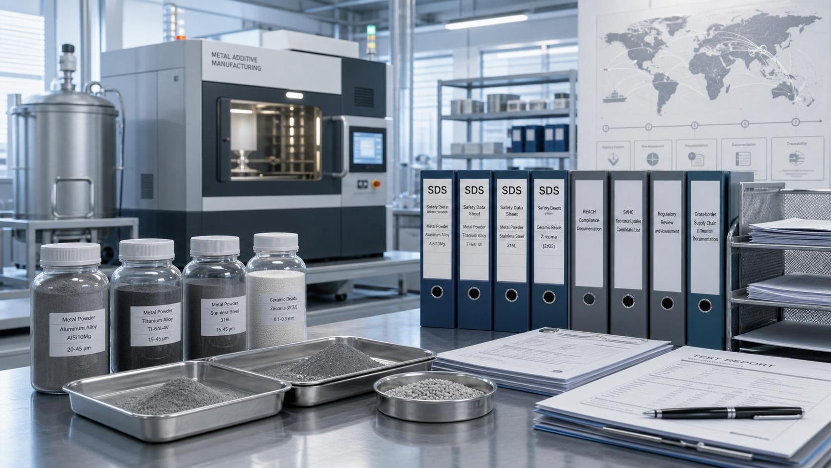 EU REACH Adds 3 AM Powder Substances to SVHC List