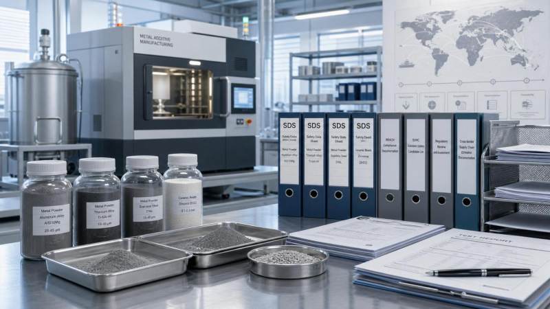 EU REACH Adds 3 AM Powder Substances to SVHC List