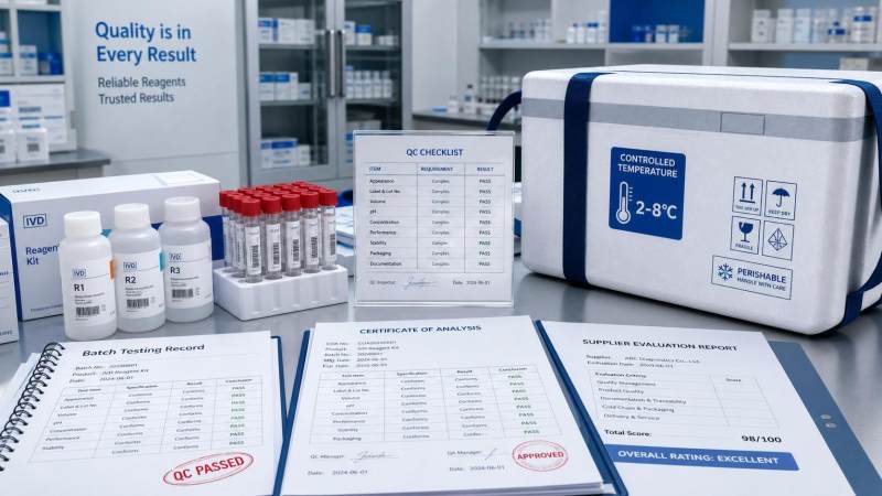 How to Compare an IVD Diagnostic Reagents Supplier for Quality and Compliance