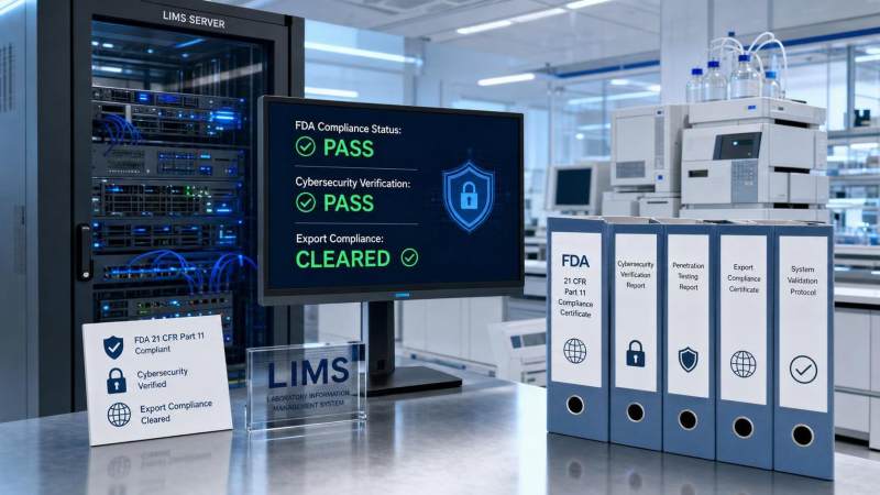 FDA Cybersecurity Rule Tightens LIMS Imports