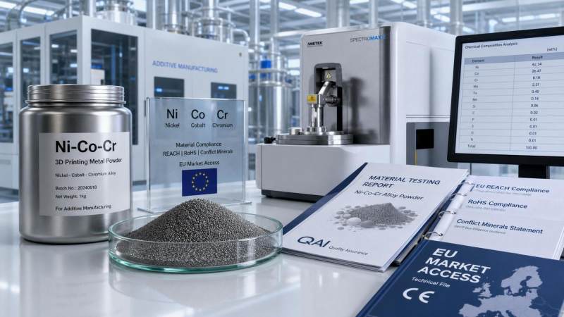 EU Adds REACH Limits for 3D Printing Metal Powders