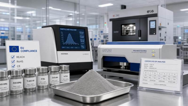 EU REACH Sets New Limits for 3D Printing Metal Powders