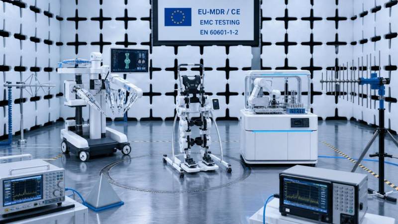 TUV Rheinland Mandates EN IEC 60601-2-78 for EU Medical Robots