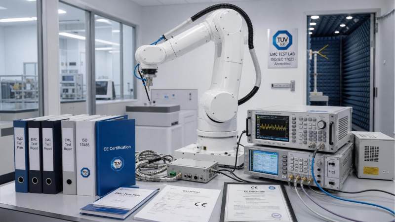 TUV Rheinland Shifts Medical Robot EMC Reviews to EN IEC 60601-2-78